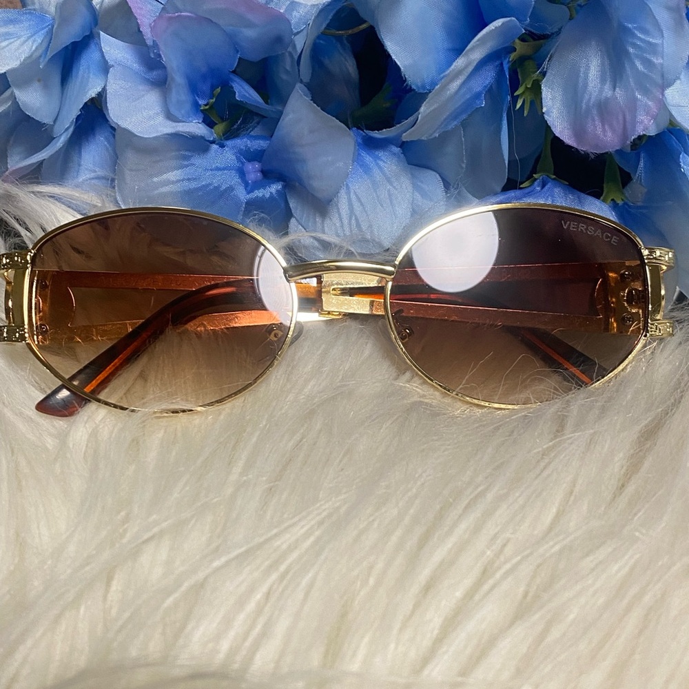 Women's Gold Sunglasses